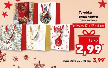 Torebka prezentowa 20 x 25 x 10 cm promocja