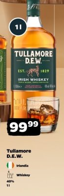 Whiskey Tullamore D.E.W. 1l promocja w Netto