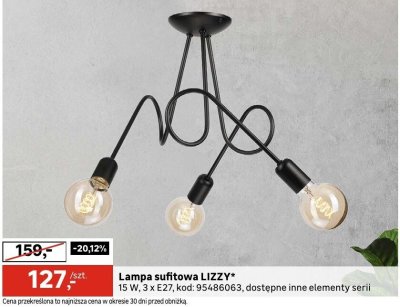 Lampa sufitowa LIZZY promocja w Leroy Merlin