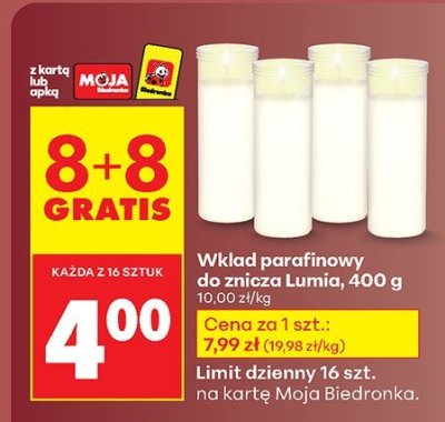 Znicz promocja w Biedronka