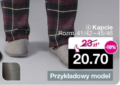 Kapcie damskie  36/37 promocja w Woolworth