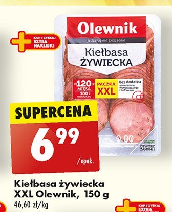 Kiełbasa  żywiecka Olewnik promocja