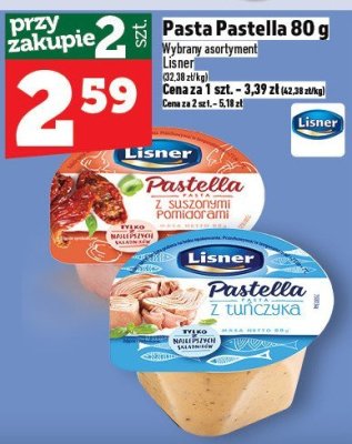 Pasta Pastella Lisner 80 g promocja w TOPAZ