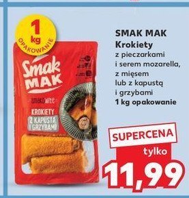 Krokiety z pieczarkami i serem mozzarella Smak mak promocja