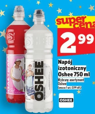Napój izotoniczny Oshee 750 ml promocja w TOPAZ