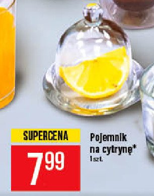 Pojemnik cytryna promocja