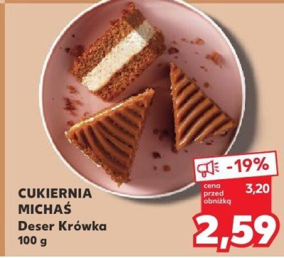 Deser Krówka promocja w Kaufland