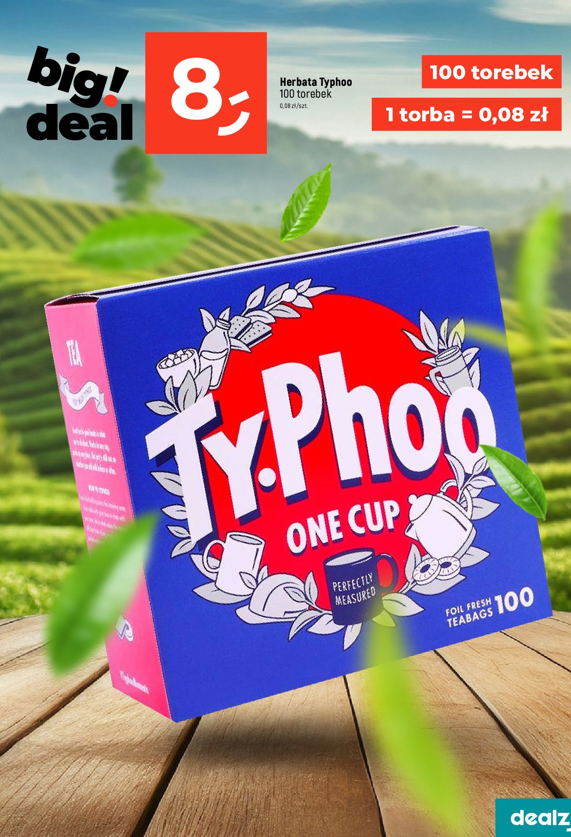 Herbata czarna TYPHOO promocja