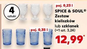 Szklanki 350 ml Spice&soul promocja w Kaufland