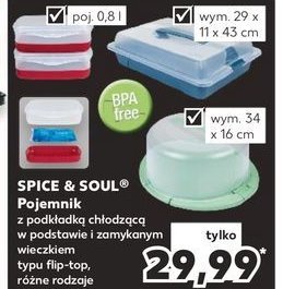 Pojemnik 34 x 16 cm Spice&soul promocja