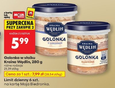 Od poniedziałku, Z ladą tradycyjną, strona 52 promocja w Biedronka