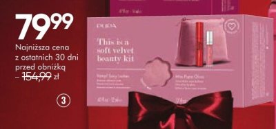 Zestaw PUPA Vamp Sexy Lashes tusz do rzęs 12 ml + Miss Pupa Gloss błyszczyk do ust 5 ml + kosmetyczka promocja w Super-Pharm