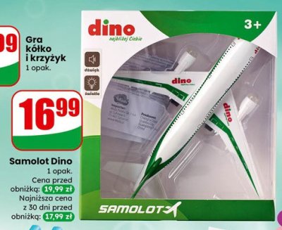 Samolot Dino promocja w Dino