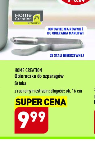 Obieraczka do szparagów 16 cm Home creation promocja