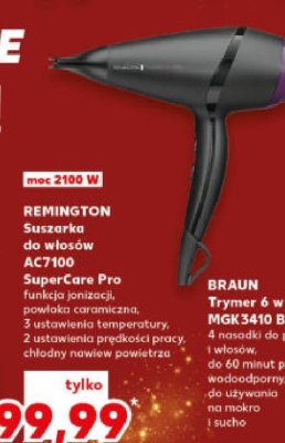 Suszarka do włosów AC7100 SuperCare Pro promocja w Kaufland