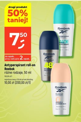 Antyperspirant roll-on Reebok różne rodzaje promocja w Dealz