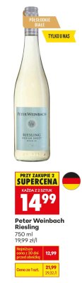 Wino Peter Weinbach Riesling promocja w Biedronka