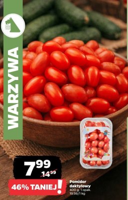 Pomidor daktylowy promocja w Netto