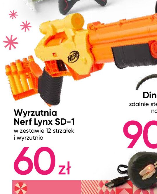 Wyrzutnia lynx sd-1 Nerf promocja