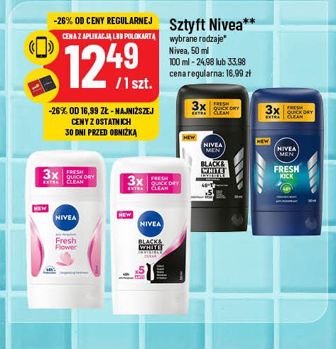 Dezodorant Nivea fresh flower promocja