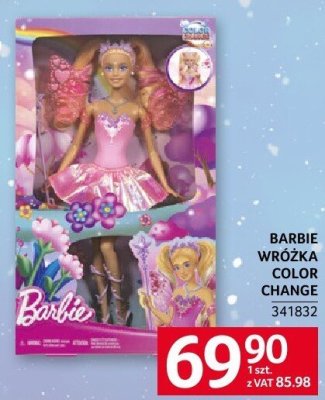 Lalka Barbie Wróżka Color Reveal Change promocja w Selgros