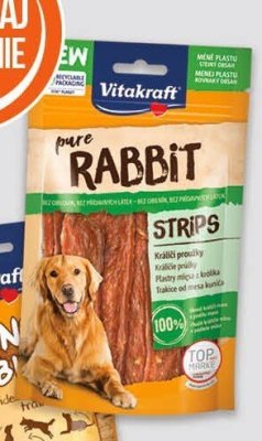 Przysmaki dla psa  Pure Rabbit Strips promocja w POLOmarket