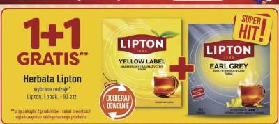 Herbata Yellow Label Lipton promocja w POLOmarket