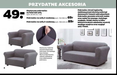 Pokrowiec na sof臋 2-osobow膮 152 x 188 cm promocja