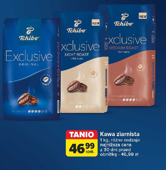 Kawa light roast Tchibo exclusive Tchibo cafe promocja