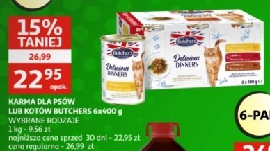 Karma dla kota Butcher's delicious dinners promocja
