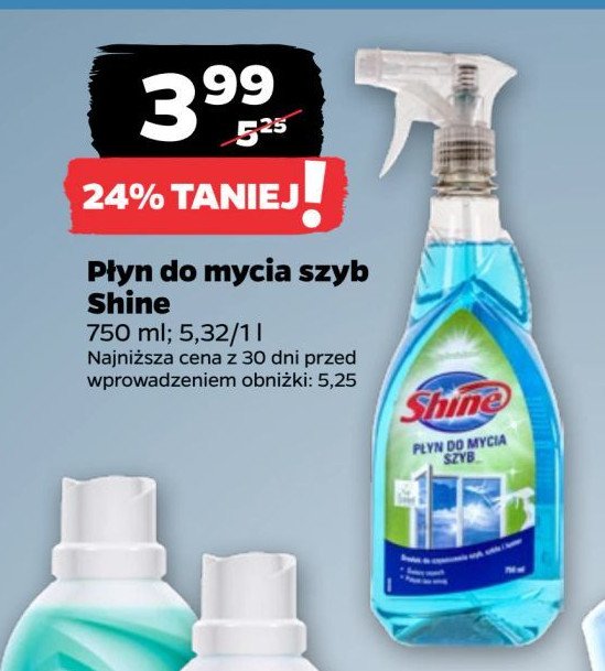 Płyn do czyszczenia szyb Shine classic promocja