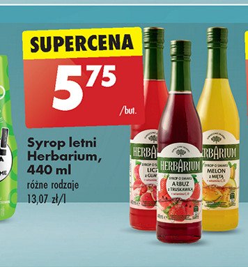 Syrop melon z miętą Herbarium promocja