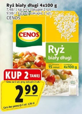 Ryż Ryż biały długi 4x100 g promocja w Prim Market