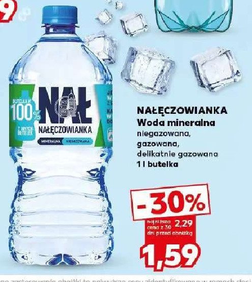 Woda gazowana Nałęczowianka promocja