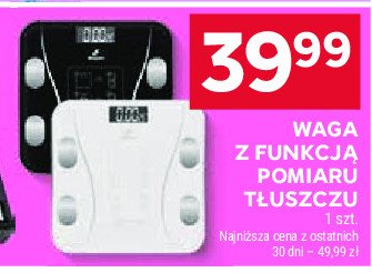 Waga elektroniczna z pomiarem tkanki tłuszczowej promocja w Stokrotka