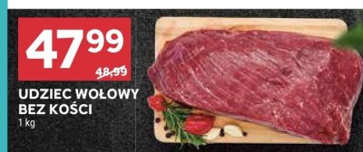 Udziec wołowy bez kości promocja w Stokrotka