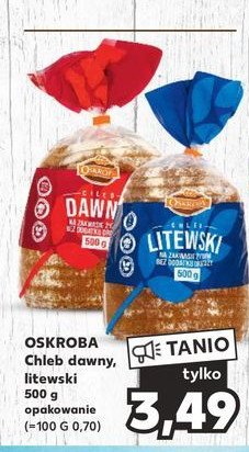 Chleb dawny litewski Oskroba promocja
