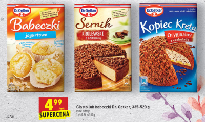 Kopiec kreta oryginalny Dr. oetker promocja