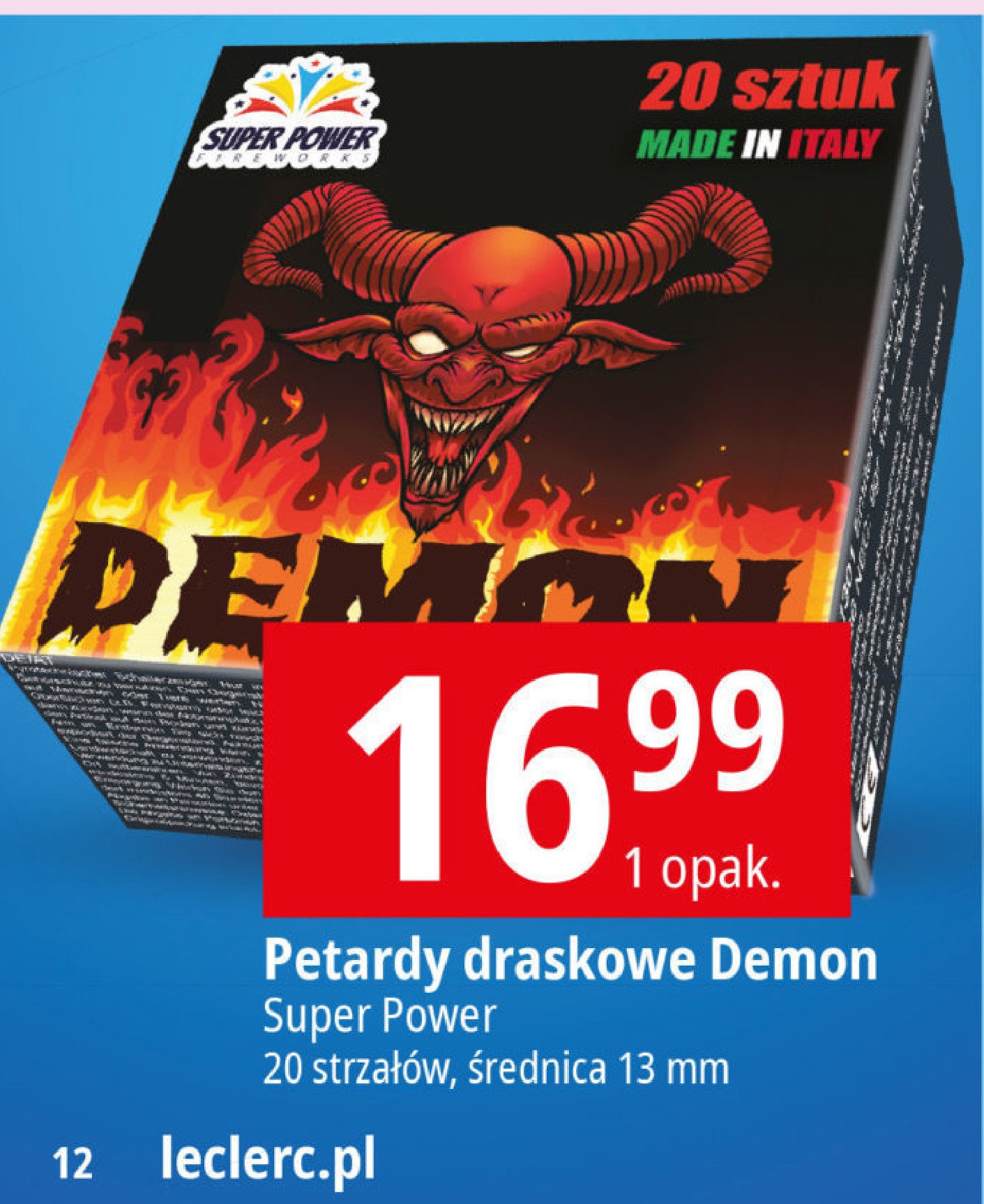 Petardy draskowe demon SUPER POWER promocja