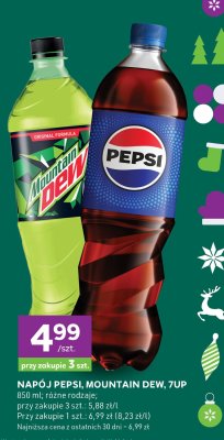 Napój Mountain Dew różne rodzaje promocja w Stokrotka