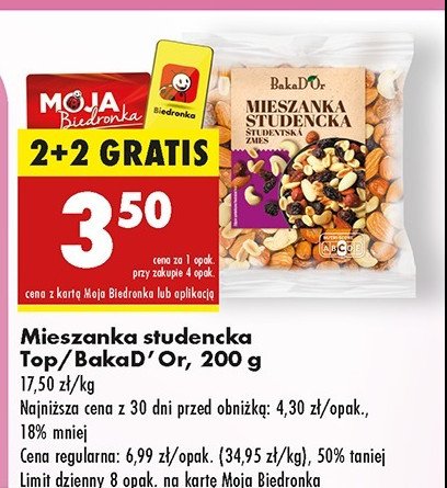 Mieszanka studencka Bakad'or promocja