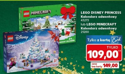 Kalendarz adwentowy LEGO Minecraft 21280 promocja w Kaufland