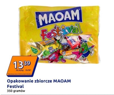 Słodycze opakowanie zbiorcze Festival promocja w Action
