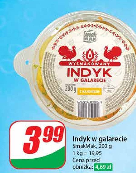 Indyk w galarecie Smak mak promocja w Dino