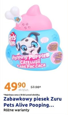 Zabawkowy piesek Pooping Puppies promocja w Action