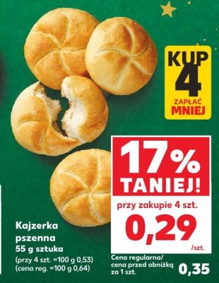 Kajzerka pszenna promocja w Kaufland