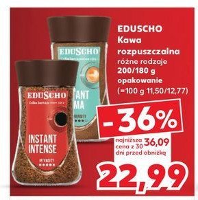 Kawa Eduscho cafe instant intense promocja