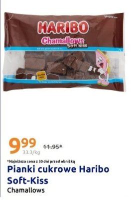 Pianki cukrowe Haribo Soft-Kiss Chamallows promocja w Action