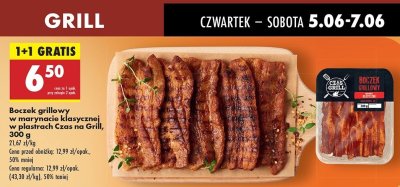 Boczek grillowy w marynacie klasycznej Czas na grill promocja