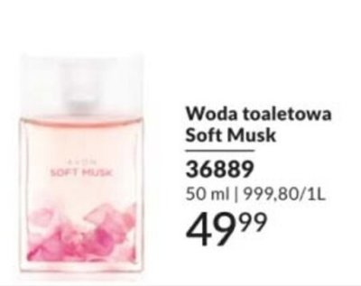 Woda toaletowa Soft Musk promocja w AVON